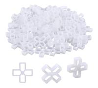 Croisillons de Carrelage 10mm,100 PCS Croisillons Nivelant Entretoises de Pavage en Forme de Croix de Joint Croisillon de Carreleur pour Carreaux Bricolage Pavage Carrelage Mur Carrelage Jardin