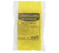 Croisillons de carreleur - Outibat - 3mm - Blanc - 250 pièces - Aide à la pose
