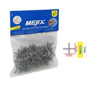 Croisillons ECO 1.5/2/3/4/5mm MEJIX - réutilisables - 100 pièces