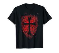 Croisillons Templier Crusader Distressed Cross pour homme T-Shirt