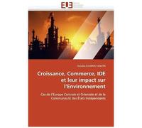 Croissance, Commerce, Ide Et Leur Impact Sur L'environnement