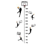 croissance de mesure Tableau Sticker Toise de Mesure Mural Wall Sticker mural pour chambre d'enfant Motif toise de mesure avec 70-170cm Règle pour Enfants Décoratifs Amovibles Muraux en Vinyle