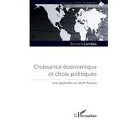 Croissance économique et choix politiques: Une application au déclin français – L'Harmattan