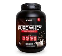Croissance musculaire accélérée grâce à l'assimilation rapide - EAFIT CONSTRUCTION MUSCULAIRE Protéine Pure Whey parfum cappuccino, format 850g