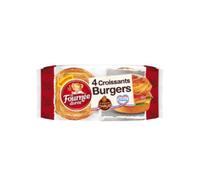 Croissant Burger La Fournee Doree 4 x 280g/Sachet - Offress de 2, 4, 6 et 8 Sachets - Livraison Gratuite France (6 sachets)
