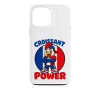 Croissant Gourmand français Coq gaulois Coque pour iPhone 13 Pro Max