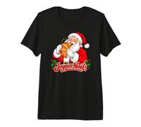 Croissant Joyeux Noel T-Shirt Haut de Gamme