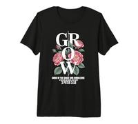 Croître dans la grâce et la Connaissance de Jésus-Christ T-Shirt Haut de Gamme