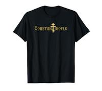 Croix Byzantine chrétienne orthodoxe de Constantinople T-Shirt