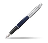 Croix Calais Bleu, stylo plume stylet moyen - Cadeau at0116 - 3 MS