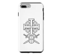 Croix catholique Chevalier templier croisé Coque pour iPhone 7 Plus/8 Plus