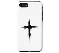 Croix catholique Religieuse Foi jésus Vintage carême de Pâques Coque pour iPhone SE (2020) / 7/8