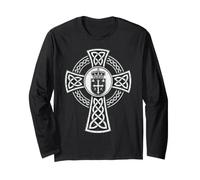 Croix Celtique avec Armoiries des Asturies Manche Longue