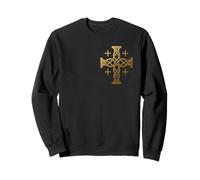 Croix Celtique chrétienne - Croix de Jérusalem Sweatshirt