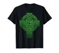 Croix Celtique Irlandaise chrétienne Traditionnelle nœud celte Homme Femme T-Shirt