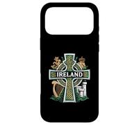 Croix Celtique Irlande St Patrick Fête Vert Célébration Irlandaise Coque pour iPhone 17 Pro Max