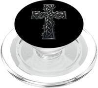 Croix Celtique - Symbole de Croix de nœud Celtique PopSockets PopGrip pour MagSafe