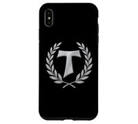 Croix chrétienne catholique Saint-François Tau Coque pour iPhone XS Max