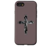 Croix chrétienne de carême catholique catholique Art Religieux Coque pour iPhone SE (2020) / 7/8