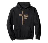 Croix chrétienne espagnole Cristianos Español Religieux Jésus Sweat à Capuche