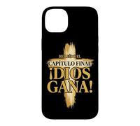 Croix chrétienne espagnole Jésus Écriture Religieuse Bible Dieu Coque pour iPhone 14 Plus
