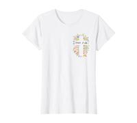 Croix chrétienne Jean 3 16 versets bibliques Filles et Femmes T-Shirt