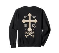 Croix chrétienne orthodoxe - Crâne d'Adam Sweatshirt