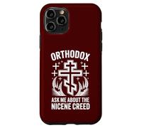 Croix chrétienne orthodoxe Demandez-Moi sur Le Credo de Nicée Coque pour iPhone 11 Pro