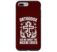 Croix chrétienne orthodoxe Demandez-Moi sur Le Credo de Nicée Coque pour iPhone 7 Plus/8 Plus