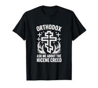 Croix chrétienne orthodoxe Demandez-Moi sur Le Credo de Nicée T-Shirt