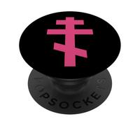 Croix chrétienne orthodoxe Orientale Foi jésus PopSockets PopGrip Adhésif