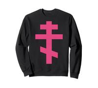 Croix chrétienne orthodoxe Orientale Foi jésus Sweatshirt