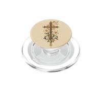 Croix chrétienne Saint-Esprit Colombe Vintage Art Religieux PopSockets PopGrip pour MagSafe