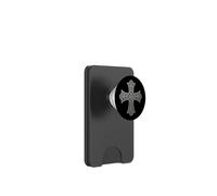 Croix copre chrétienne PopSockets PopWallet pour MagSafe