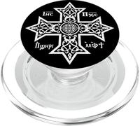 Croix Coptique Orthodoxe Église Orientale Chrétienne Symbole PopSockets PopGrip pour MagSafe