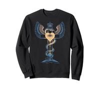 Croix Cœur Saint Graal Couronne Ailes Nectar Immortality Serpnt Sweatshirt