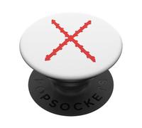 Croix de Bourgogne, Croix de Saint André PopSockets PopGrip Adhésif