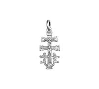 Croix de Caravaca en argent 925 avec des anges