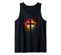 Croix de Couleur éclatante de Jésus-Christ, Foi chrétienne Débardeur