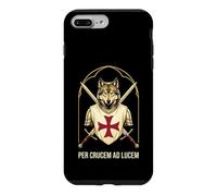 Croix de Croisade des Templiers Coque pour iPhone 7 Plus/8 Plus