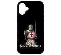 Croix de Croisade Latine templier catholique Coque pour iPhone 16 Plus