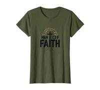Croix de dévotion Religieuse Homme de Foi pour Homme T-Shirt