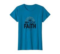 Croix de dévotion Religieuse Homme de Foi pour Homme T-Shirt