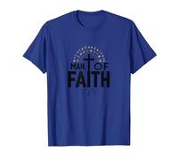 Croix de dévotion Religieuse Homme de Foi pour Homme T-Shirt