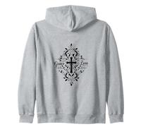 Croix de grâce et d'amour, symbole chrétien de la foi, prière de dévotion Sweat à Capuche