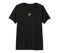Croix de Jérusalem à Cinq Voies, Temple de Chevalier T-Shirt Haut de Gamme