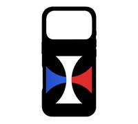 Croix de Jérusalem Drapeau Français Chevalier Templier Coque pour iPhone 17 Pro