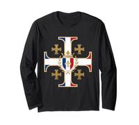 Croix de Jérusalem française - France catholique Manche Longue
