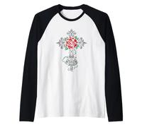 Croix de Jésus Bible Religion Prière Église Catholique Cadeau Manche Raglan