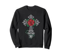 Croix de Jésus Bible Religion Prière Église Catholique Cadeau Sweatshirt